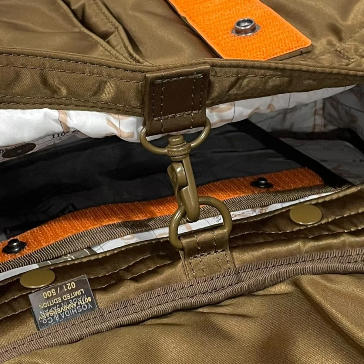 26SS ショルダーバッグ TANKER COYOTE COMMUNICATOR BAG タンカー コヨーテ コミュニケーターバッグ 90周年記念モデル500個限定 622-19859 - Image 7