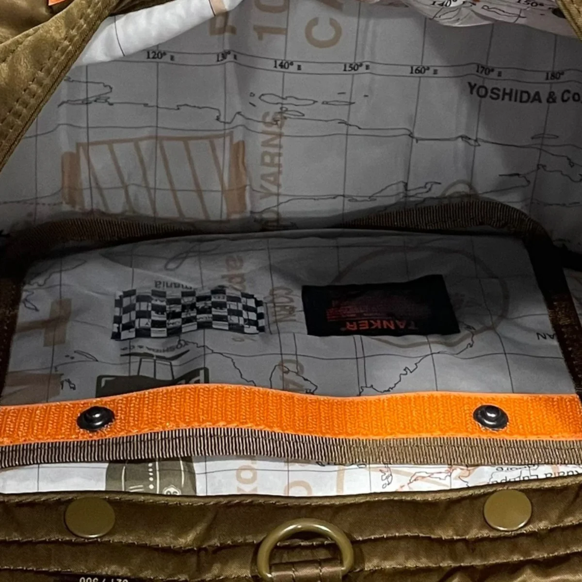 26SS ショルダーバッグ TANKER COYOTE COMMUNICATOR BAG タンカー コヨーテ コミュニケーターバッグ 90周年記念モデル500個限定 622-19859 - Image 8