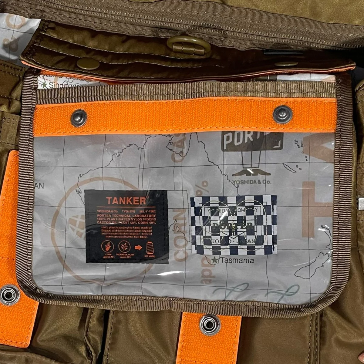26SS ショルダーバッグ TANKER COYOTE COMMUNICATOR BAG タンカー コヨーテ コミュニケーターバッグ 90周年記念モデル500個限定 622-19859 - Image 9