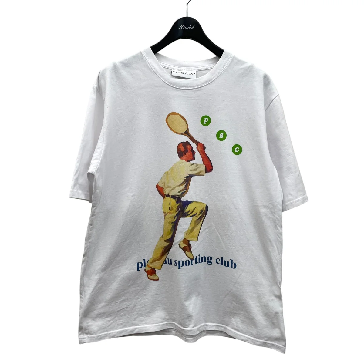 plateau sporting clubプリントTシャツ