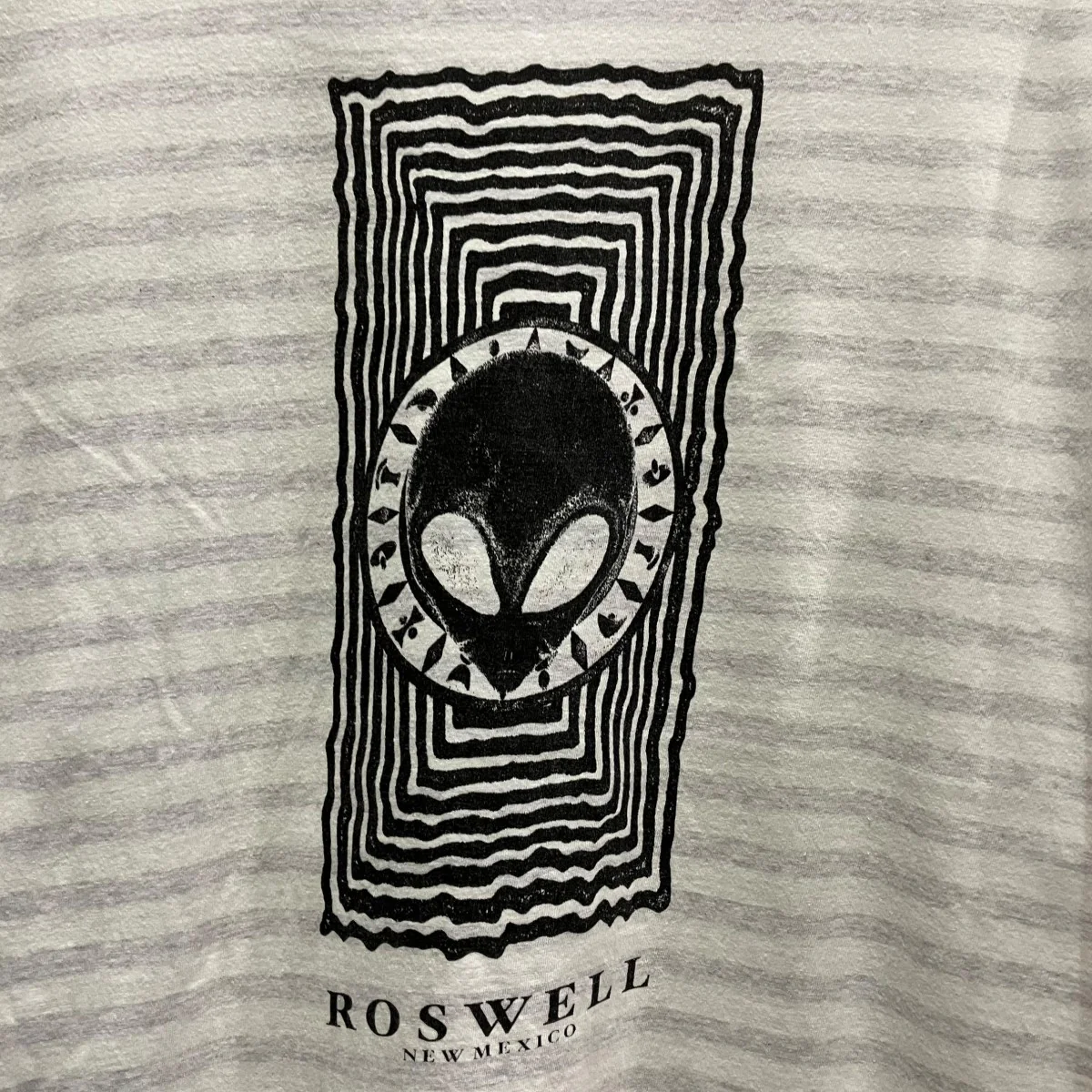 25SSORIGINAL SHADOW STRIPE T-SHIRTプリントボーダーTシャツES20TS-04 - Image 4