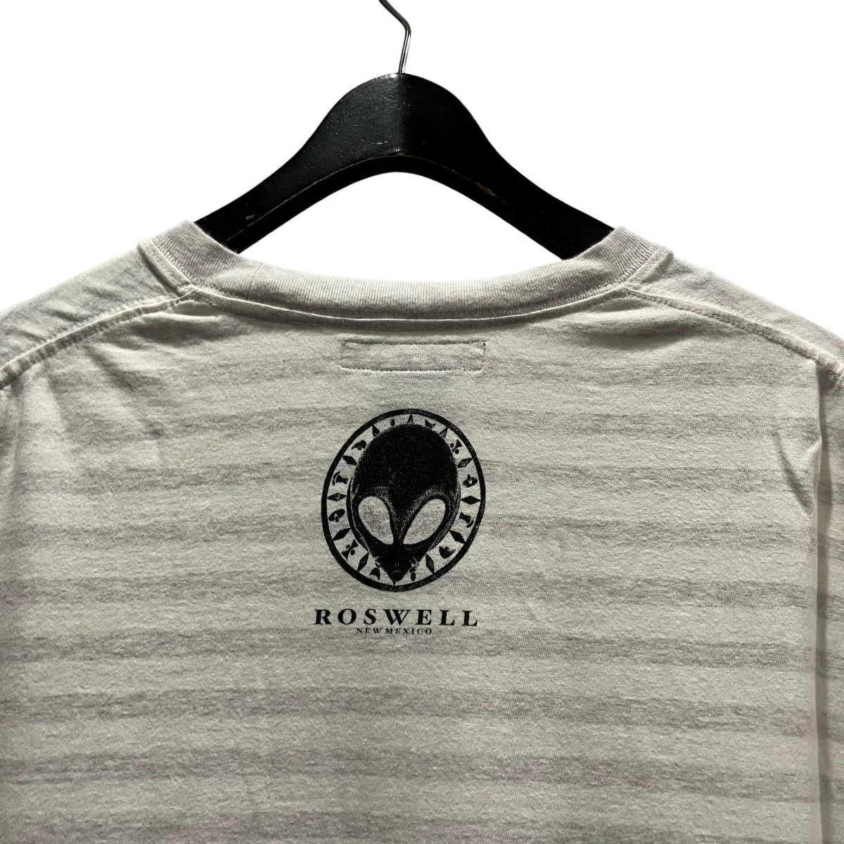 25SSORIGINAL SHADOW STRIPE T-SHIRTプリントボーダーTシャツES20TS-04 - Image 5