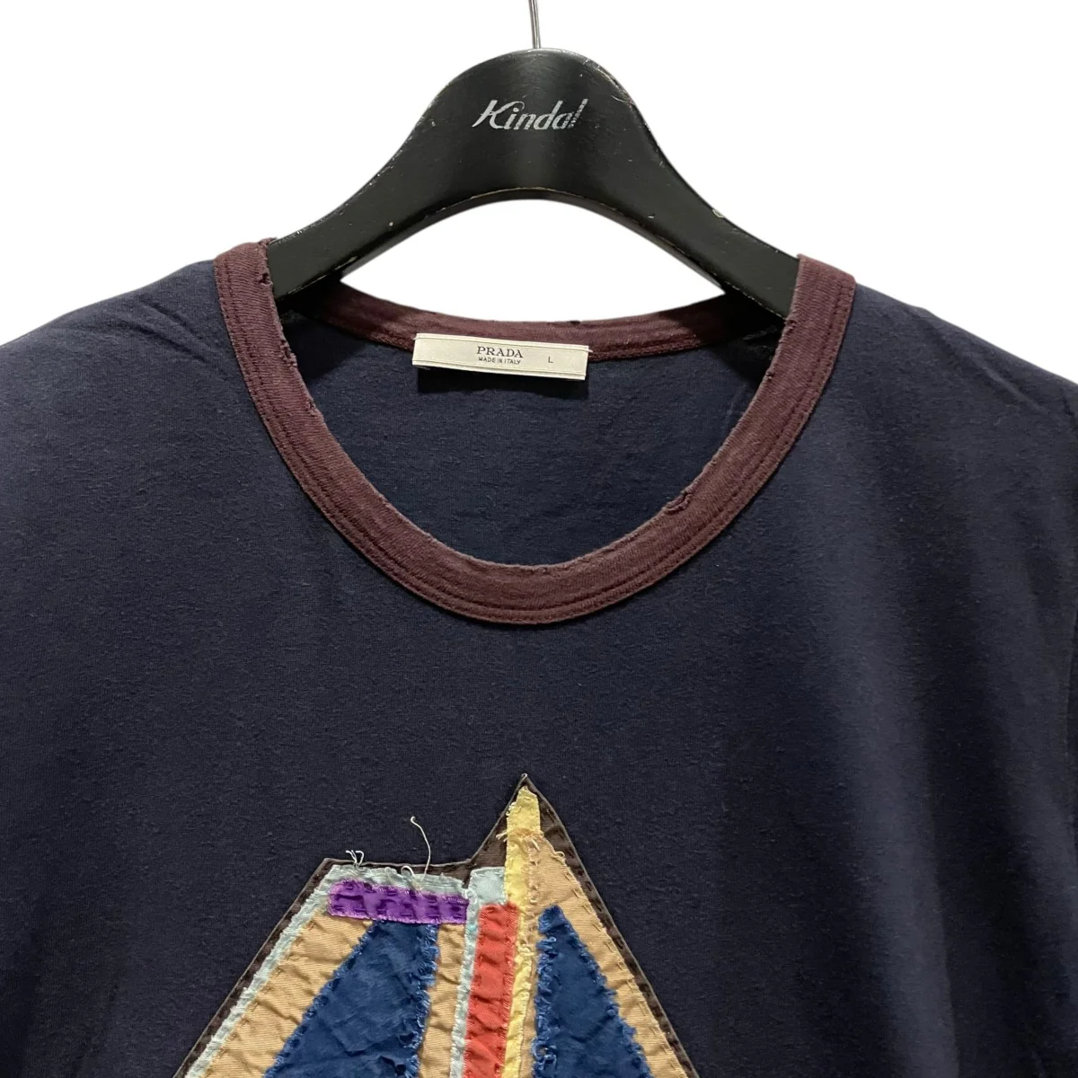 帆船パッチワークTシャツ - Image 3