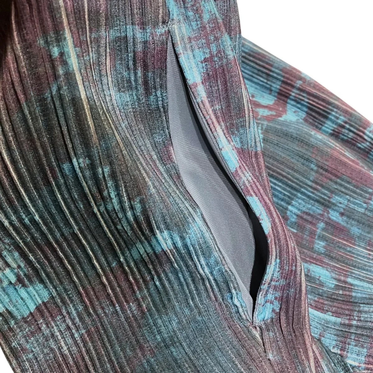 プリーツパンツ0583TM1090P PRINT PLEATS RIB PANTS - Image 4