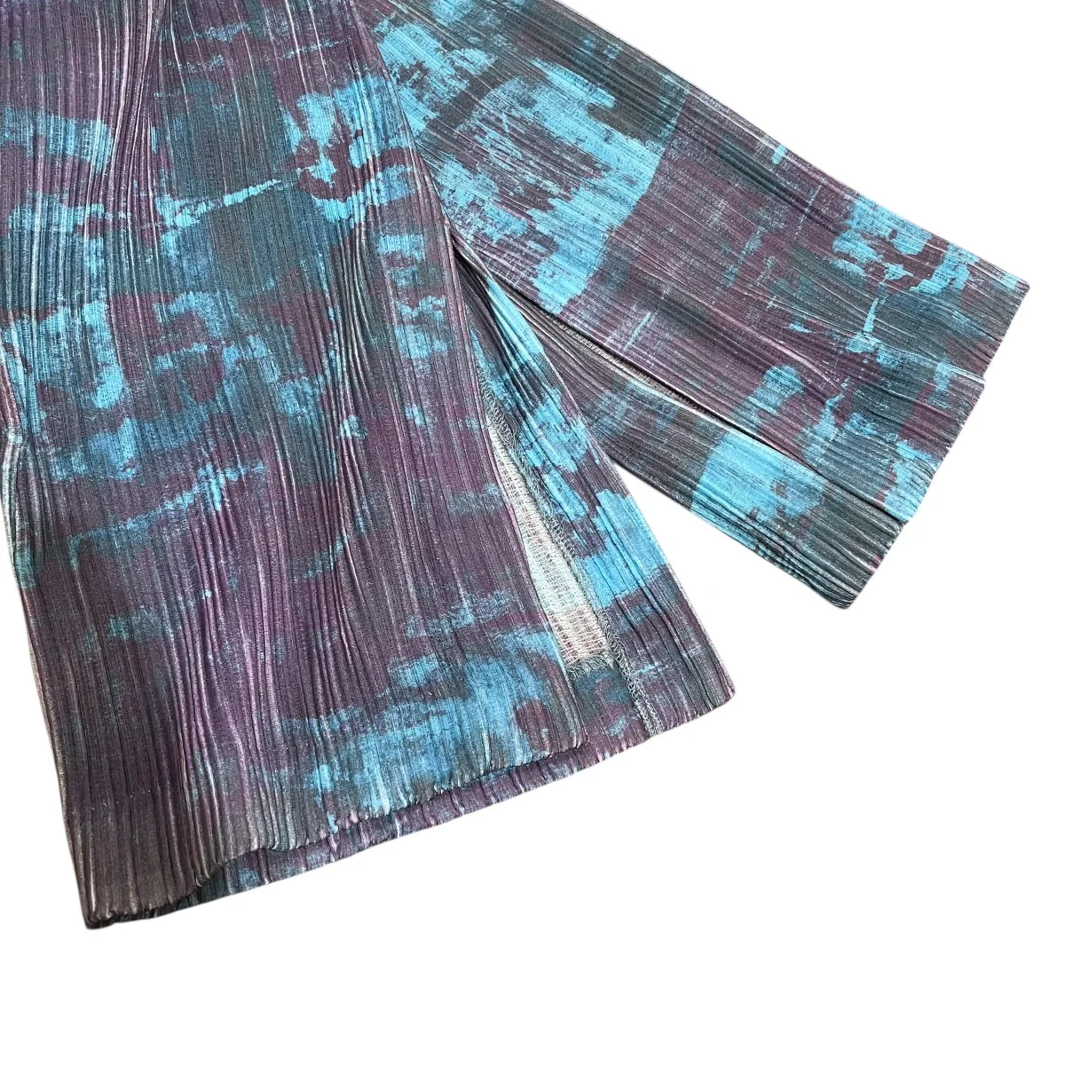 プリーツパンツ0583TM1090P PRINT PLEATS RIB PANTS - Image 5