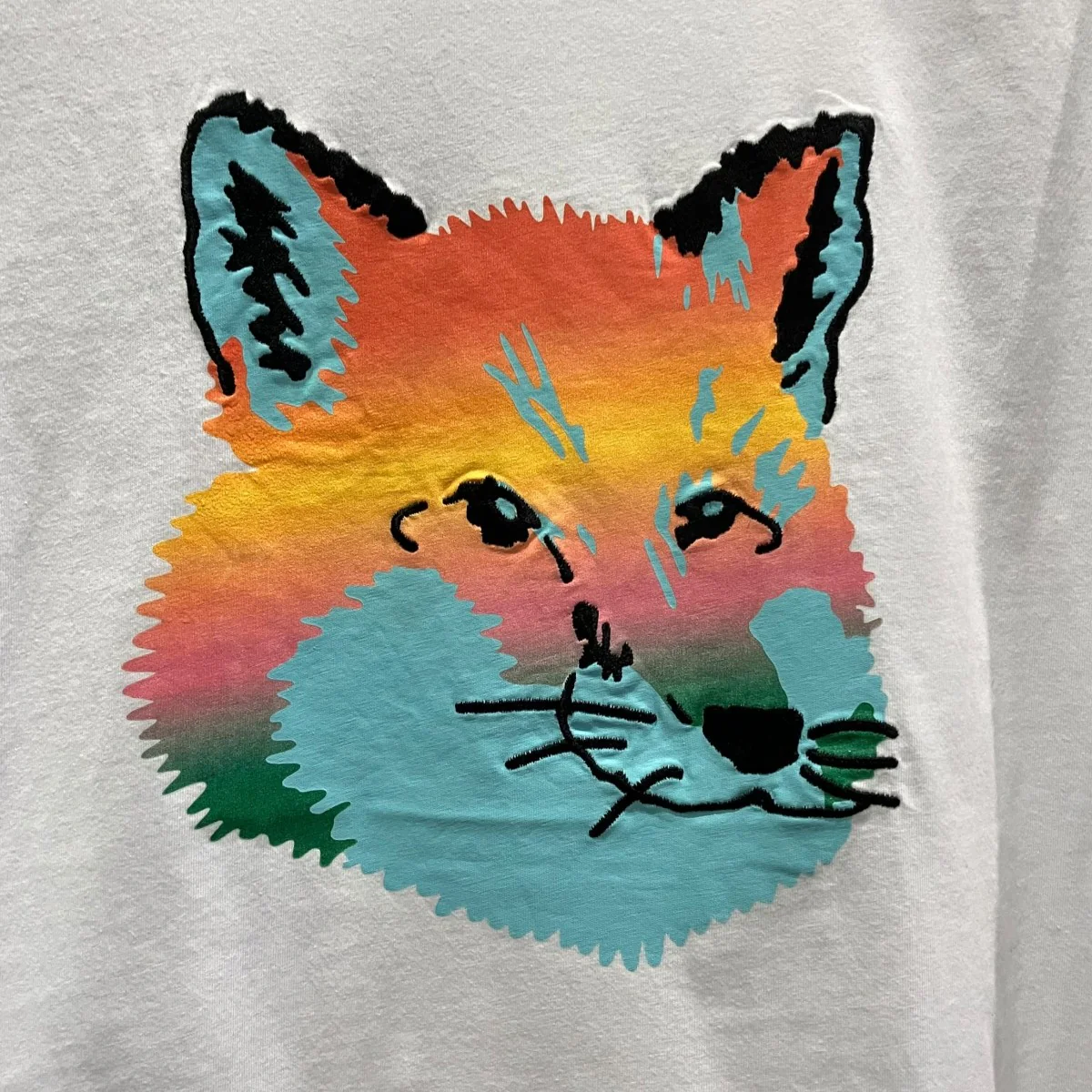 フォックスプリントTシャツKW00134KJ0008 - Image 4