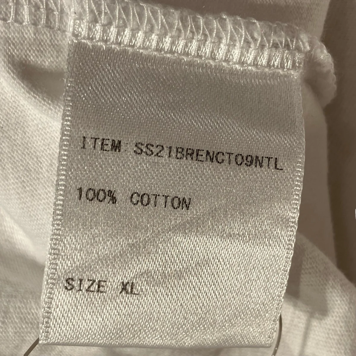 袖ラバーロゴTシャツSS21BRENCT09NTL - Image 7