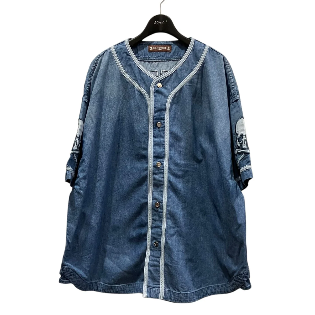 MJ BASEBALL DENIM SHIRTベースボールデニムシャツMJ26EE1-SH018-003