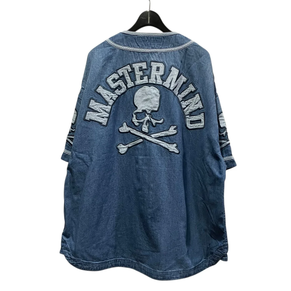 MJ BASEBALL DENIM SHIRTベースボールデニムシャツMJ26EE1-SH018-003 - Image 2