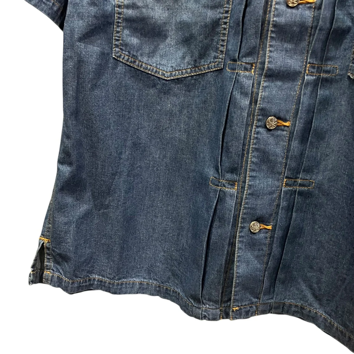 MJ SS DENIM SHIRT半袖デニムシャツMJ26EE1-SH016-003 - Image 4