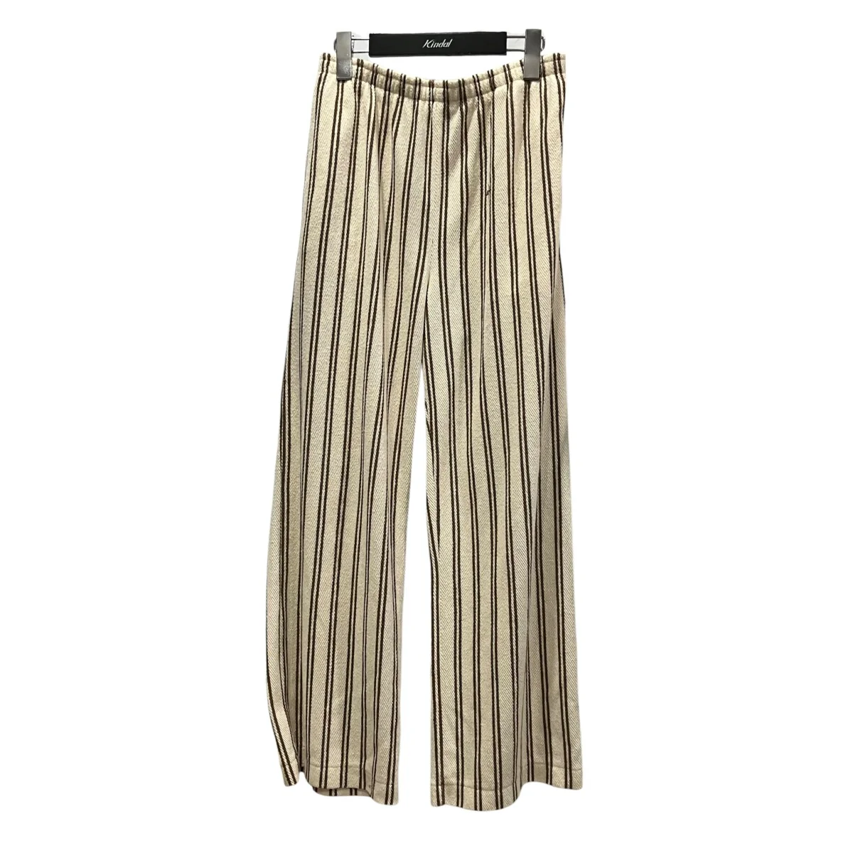 25SSCotton inray stripe pants with apronエプロン付きストライプパンツPS25-PT04 - Image 3