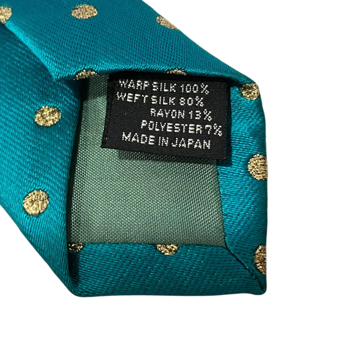 リップ刺繍シルクネクタイ - Image 6