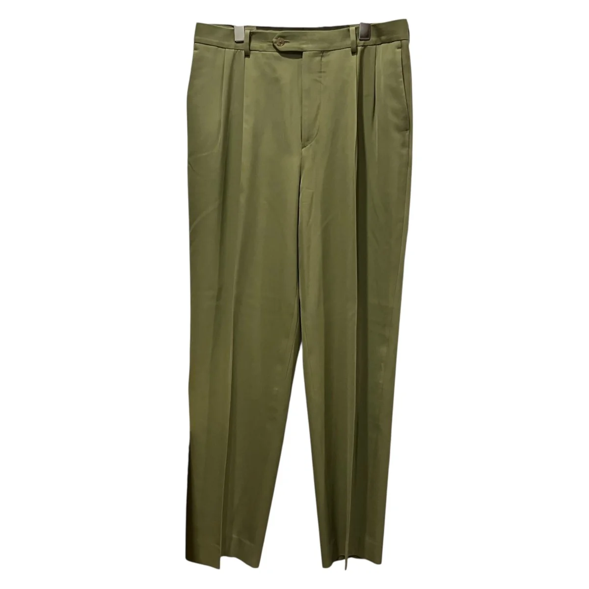 LIGHT WOOL MAX GABARDINE TWO-TUCK SLACKS2タックスラックスA24SP03MG