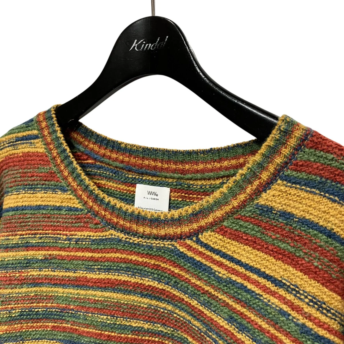 26SS紙袋 JUMBO KNIT TEE S S W半袖ボーダーニット0326105012003 - Image 3