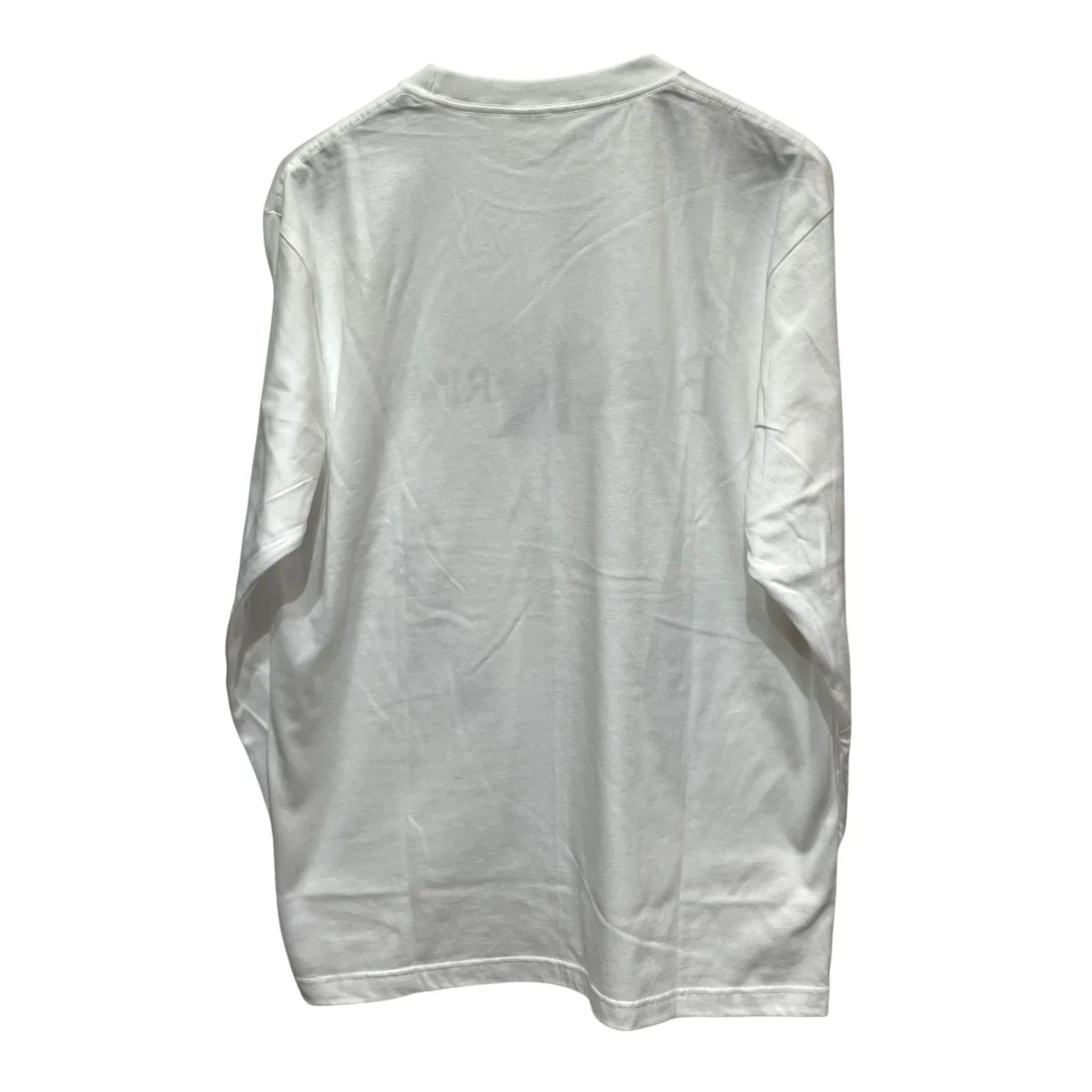 bleeCKer L S Tee -whiteロゴプリントTシャツ - Image 2