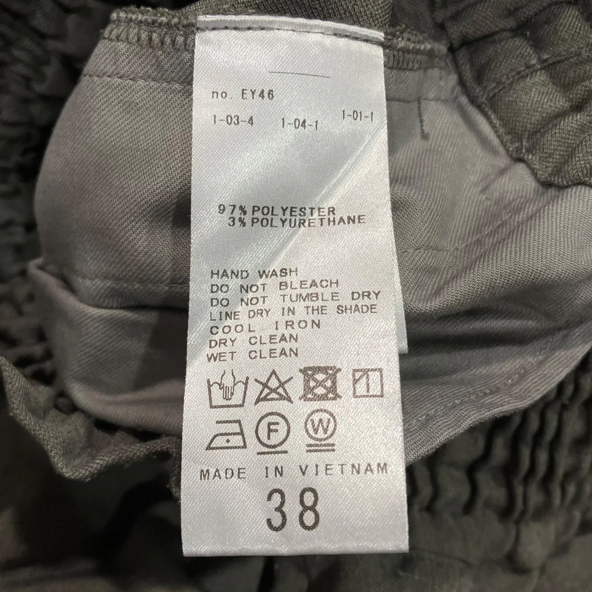 24AWウールライクストレッチワイドパンツ24030400936230 - Image 5