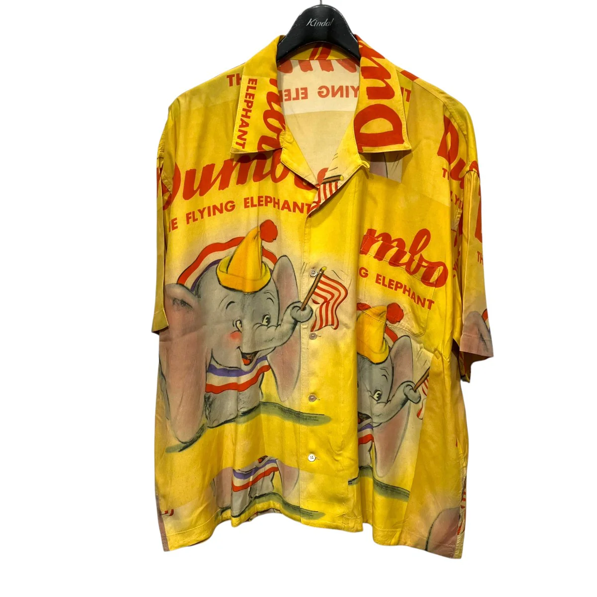 DISNEY V P PC ALOHA COLLECTION ALOHA SHIRT DUMBOダンボプリントアロハシャツ