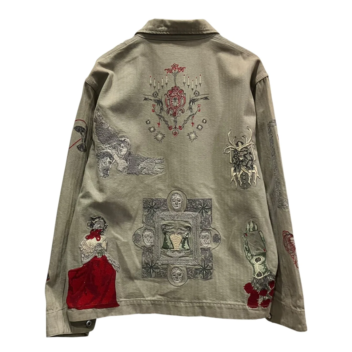 New Rituals Chore Jacket刺繍ミリタリーシャツ - Image 2