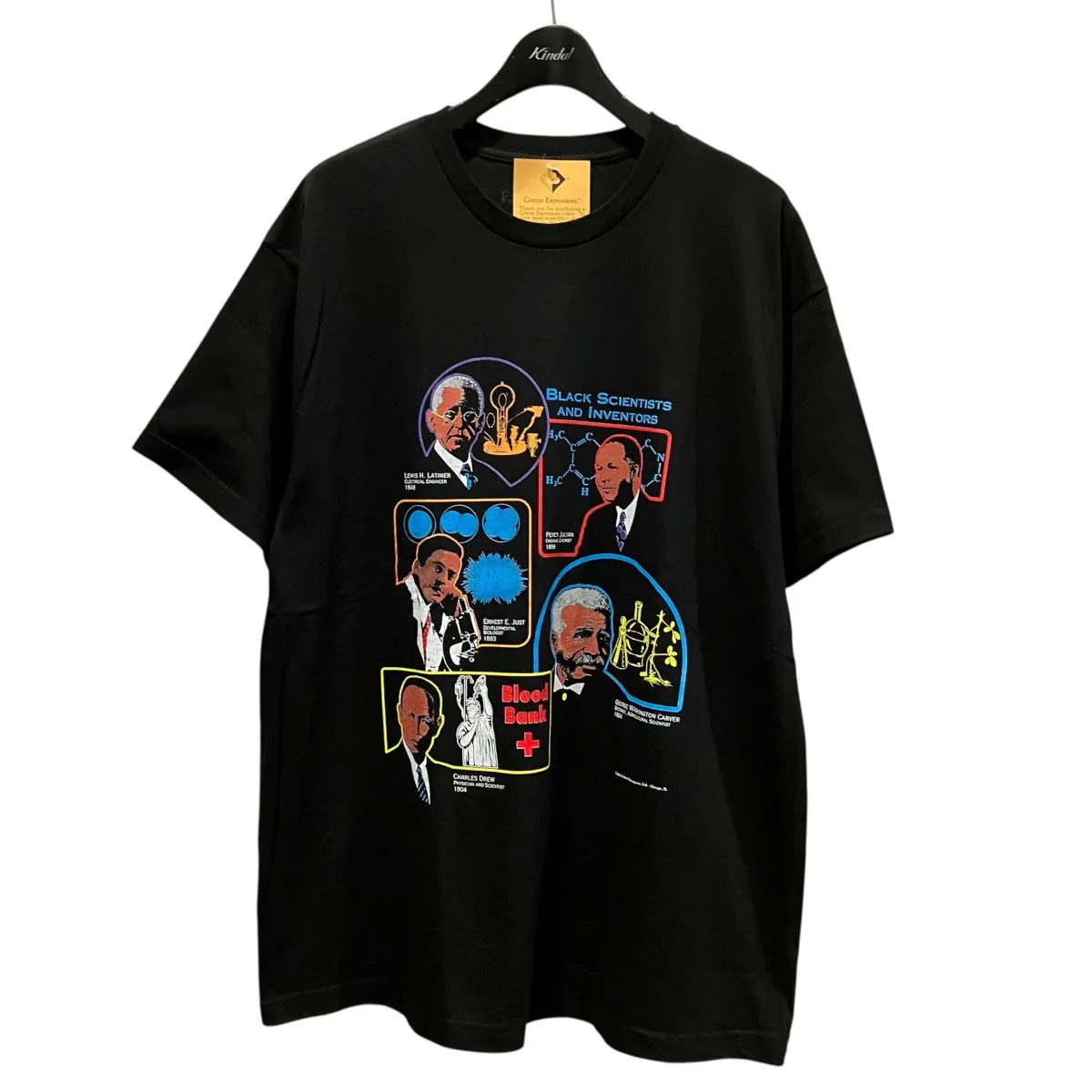 Black Scientists and InventorsサイエンティストプリントTシャツ