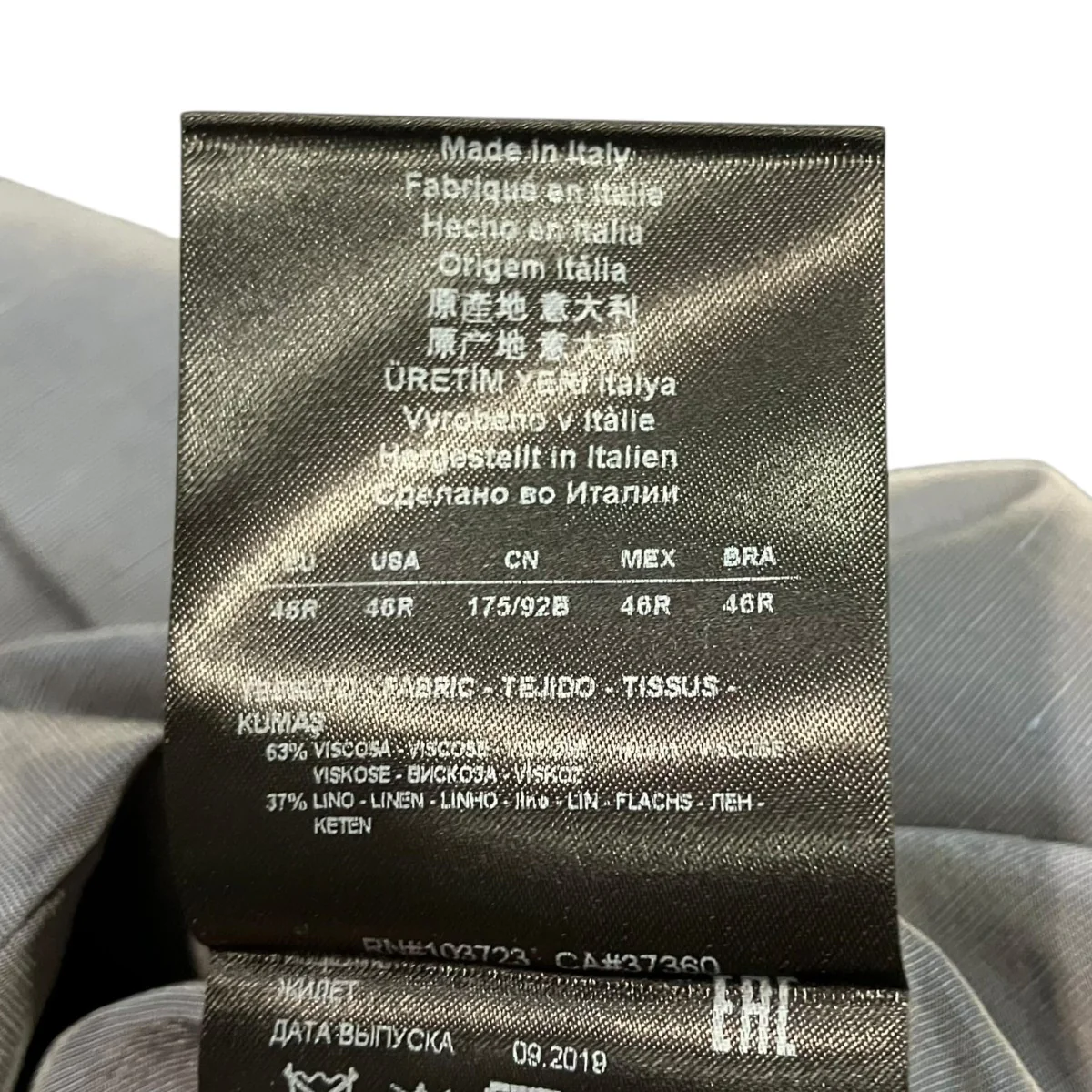 レーヨンリネンベスト0SGGK01D - Image 5