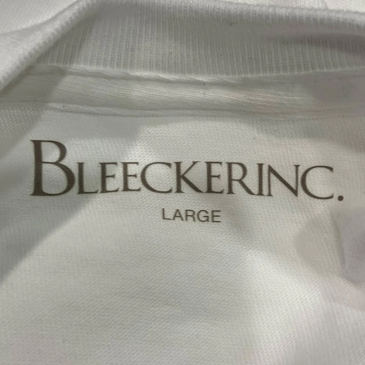 bleeCKer L S Tee -white長袖Tシャツ - Image 4