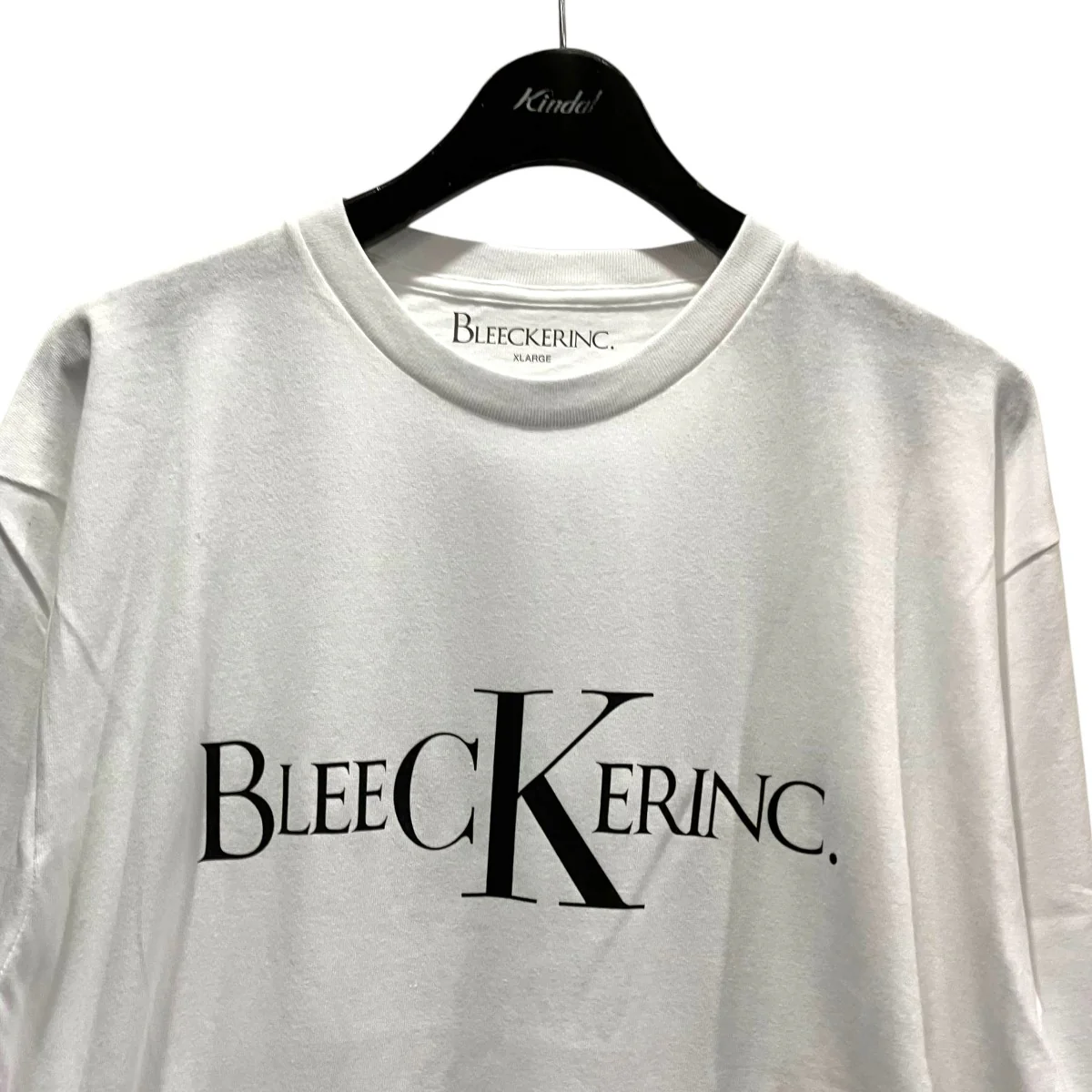bleeCKer L S Tee -white長袖Tシャツ - Image 3