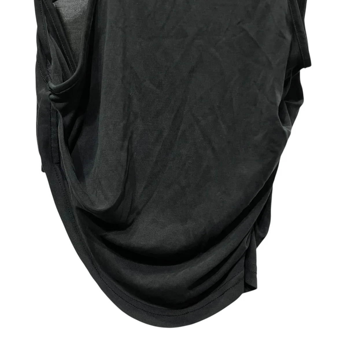 Twisted Crop Topノースリーブカットソー - Image 4