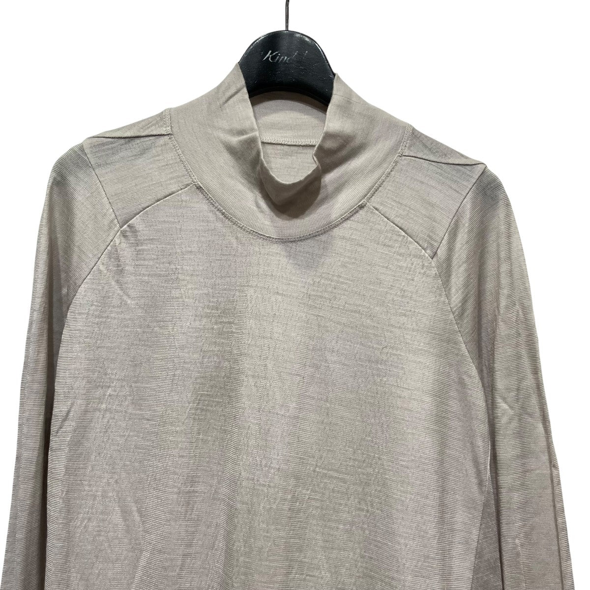 26SSArched Long Hem High Neck Topハイネックワンピース927CUM4 - Image 3