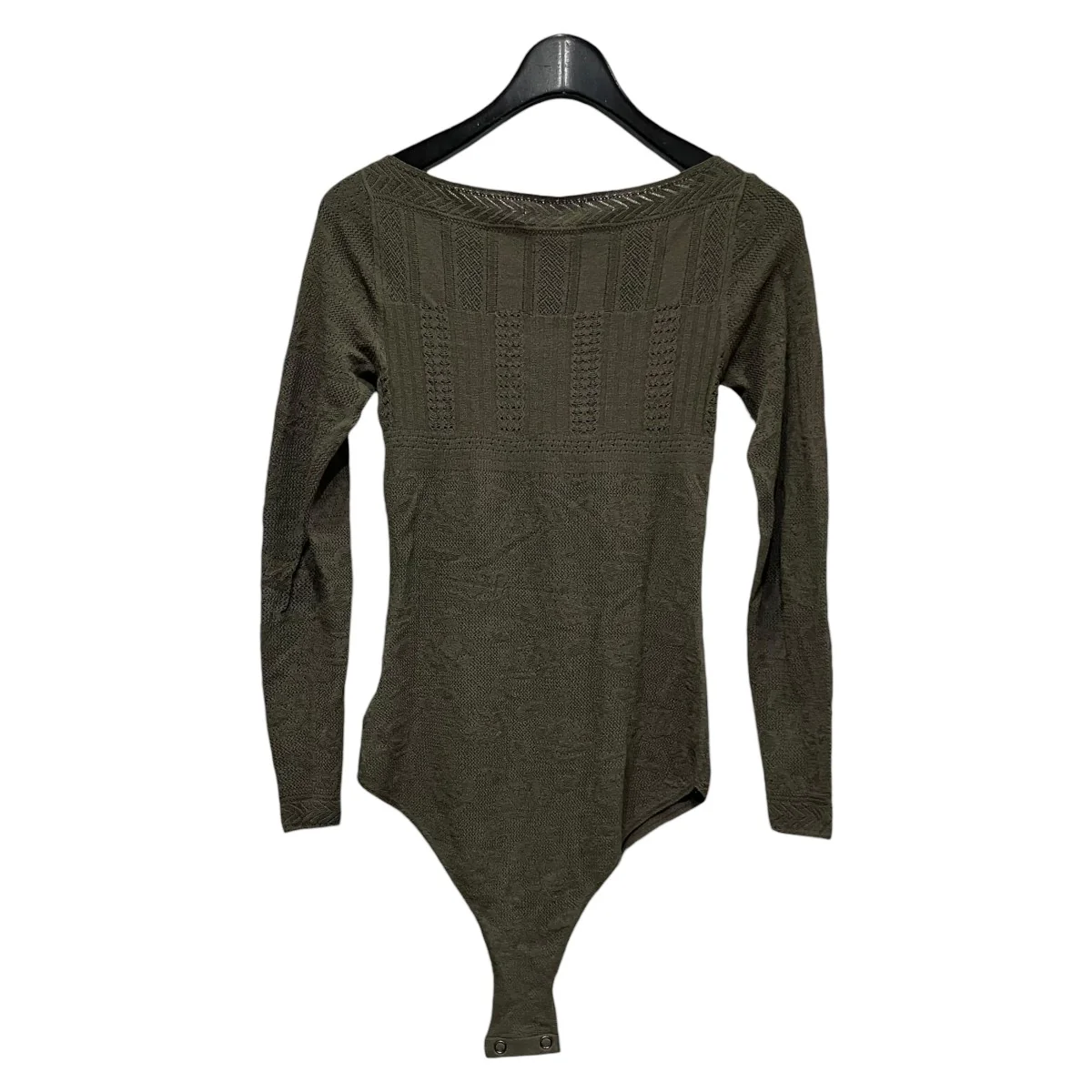 ROSE PATTERN LACE KNIT BODYSUITローズパターンレースニットボディースーツFTC254-0713 - Image 2