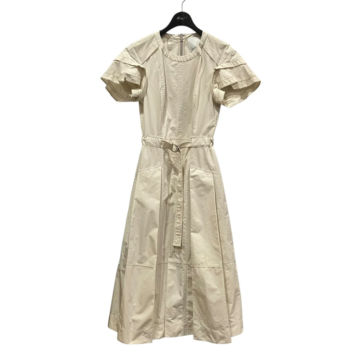 25SSCascade Petal Sleeve Shirt DressドレスワンピースE251-90911LCE