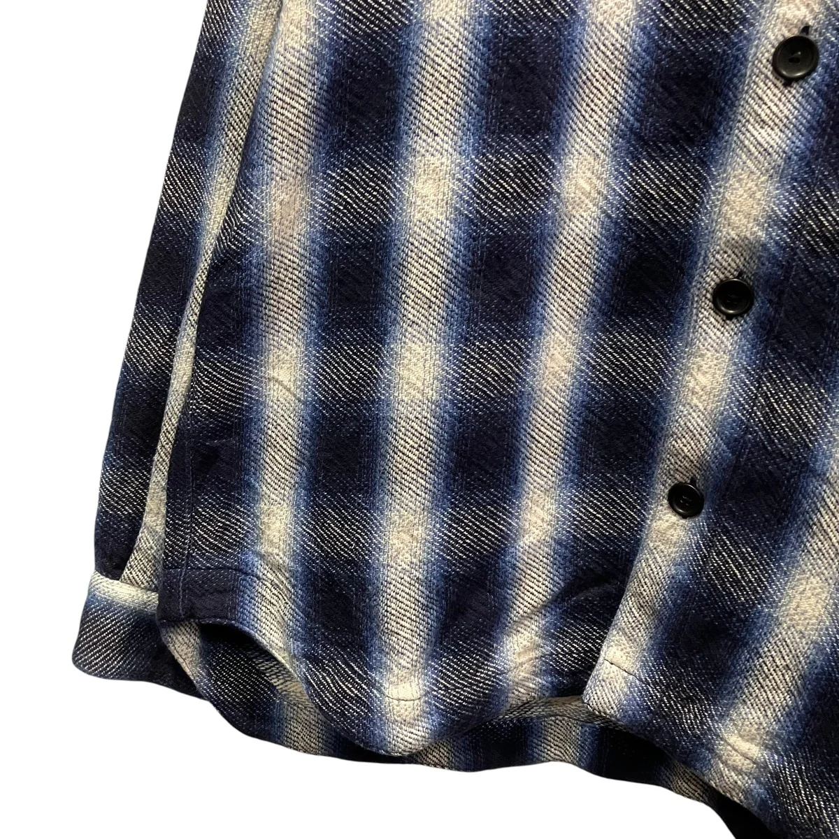 25AWOmbre Check Flannel Shirtチェックシャツ - Image 4
