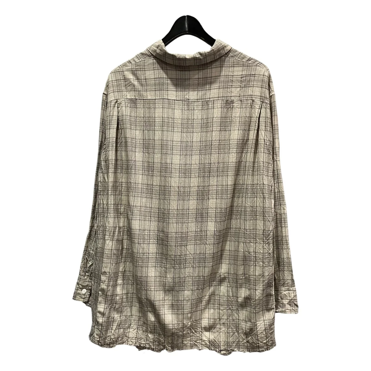26SSAGING RAYON CHECK SHIRTレーヨンチェックシャツANC-SH80 - Image 2