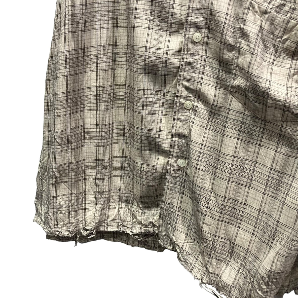 26SSAGING RAYON CHECK SHIRTレーヨンチェックシャツANC-SH80 - Image 4