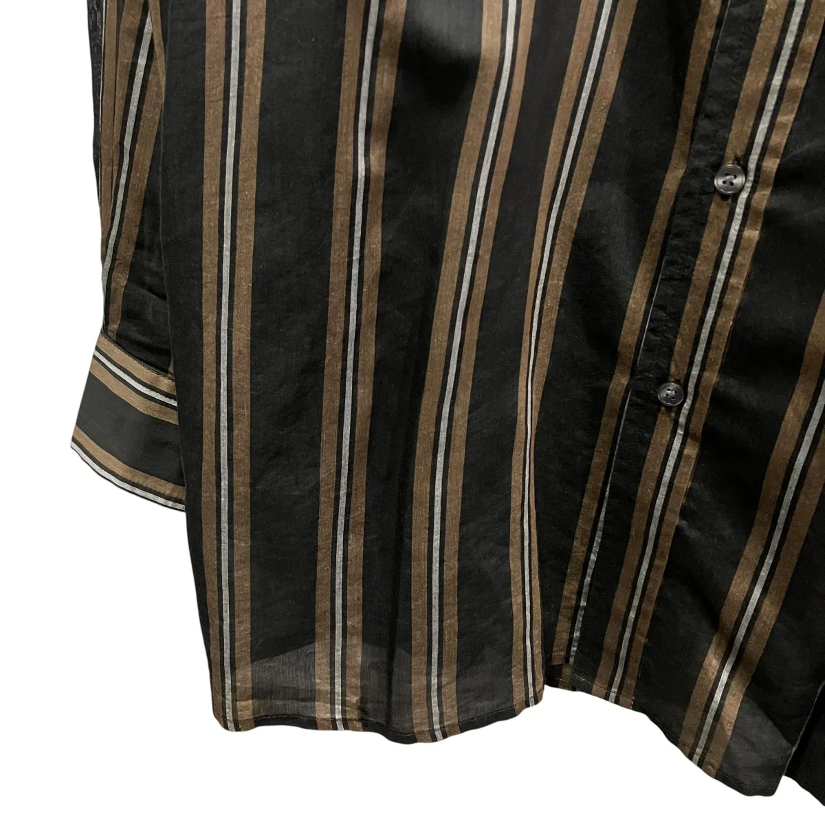 ストライプシルクシャツ - Image 4