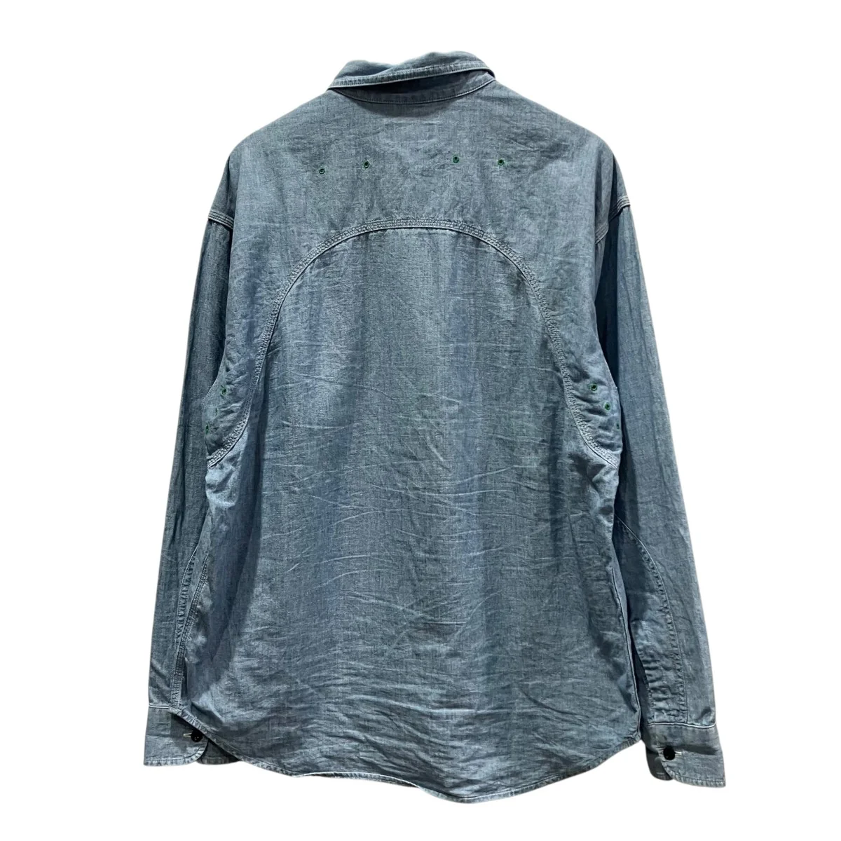 CHAMBRAY WORK SHIRTシャンブレーシャツ - Image 2