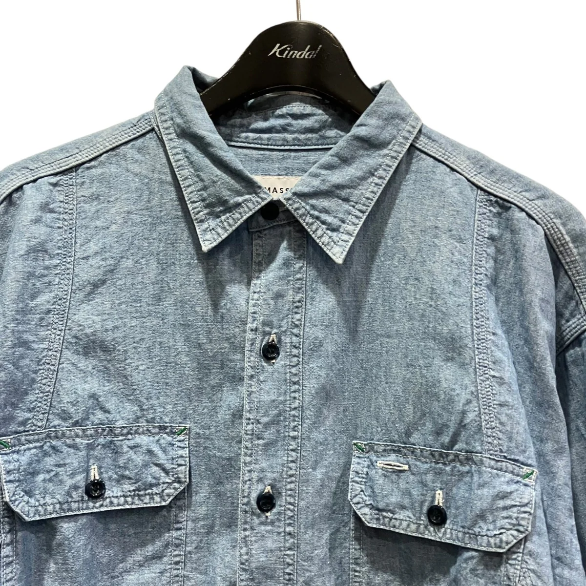 CHAMBRAY WORK SHIRTシャンブレーシャツ - Image 3