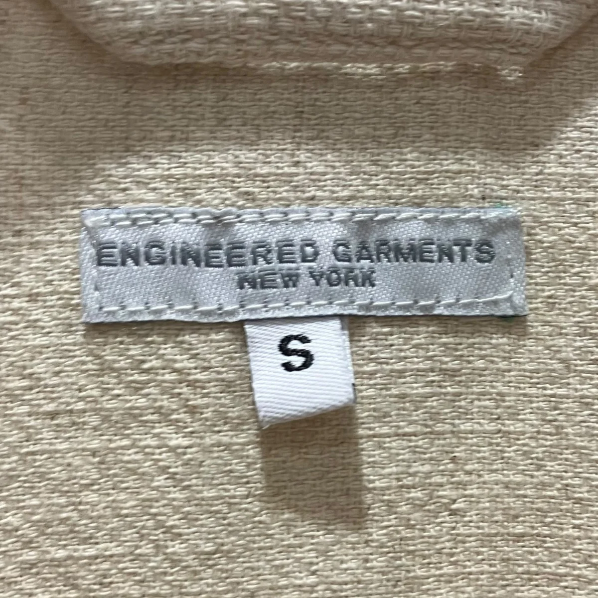 25SSTrucker Jacketコットンリネントラッカージャケット - Image 5