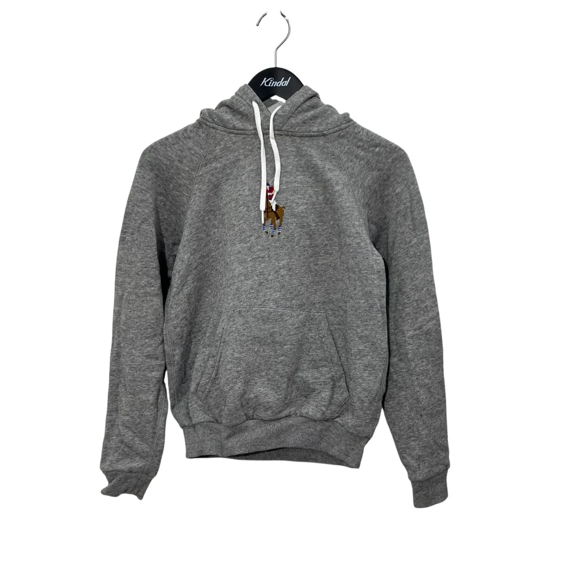 Cross-stitch logo hoodieプルオーバーパーカーEE2865