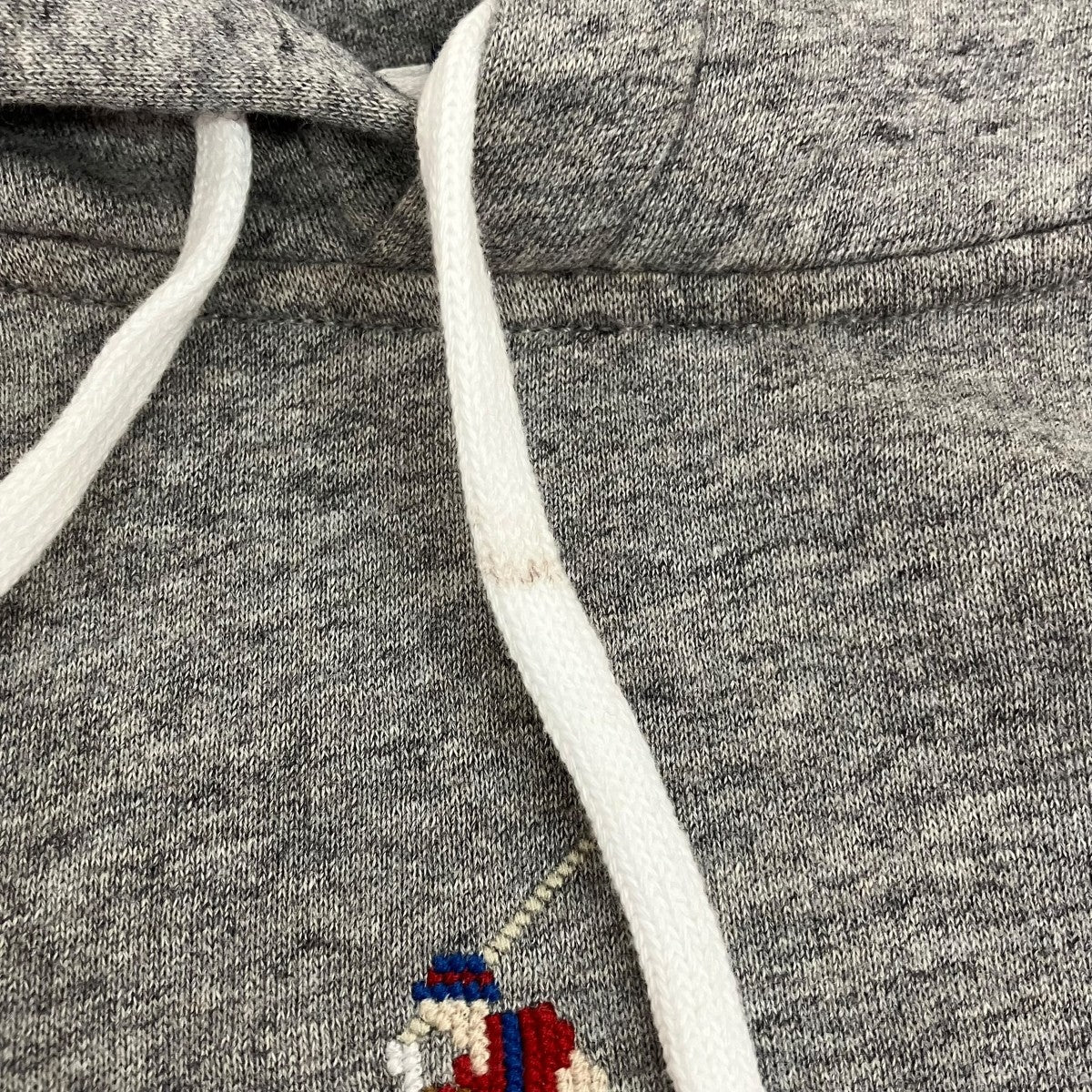 Cross-stitch logo hoodieプルオーバーパーカーEE2865 - Image 5