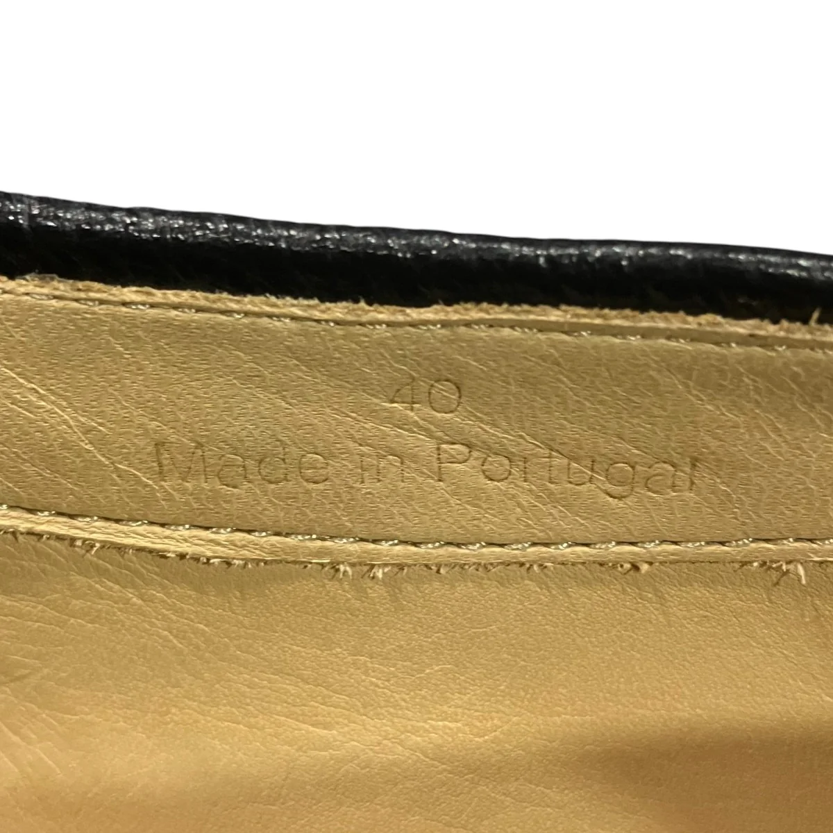 Flat Piped Slippersレザースリッポン - Image 7