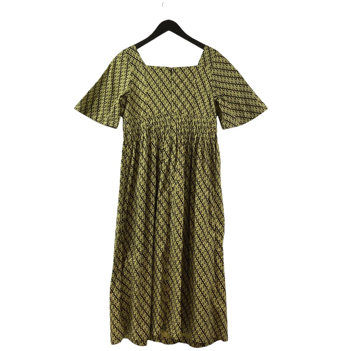 Geometric Pattern Sleeve Dress半袖ワンピース020441SK2 - Image 2