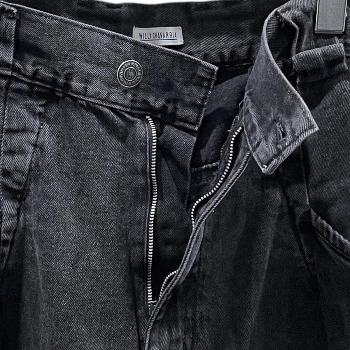 ウォッシュ加工デニムカーゴハーフパンツ CARGO SHORTS カーゴショーツ - Image 3