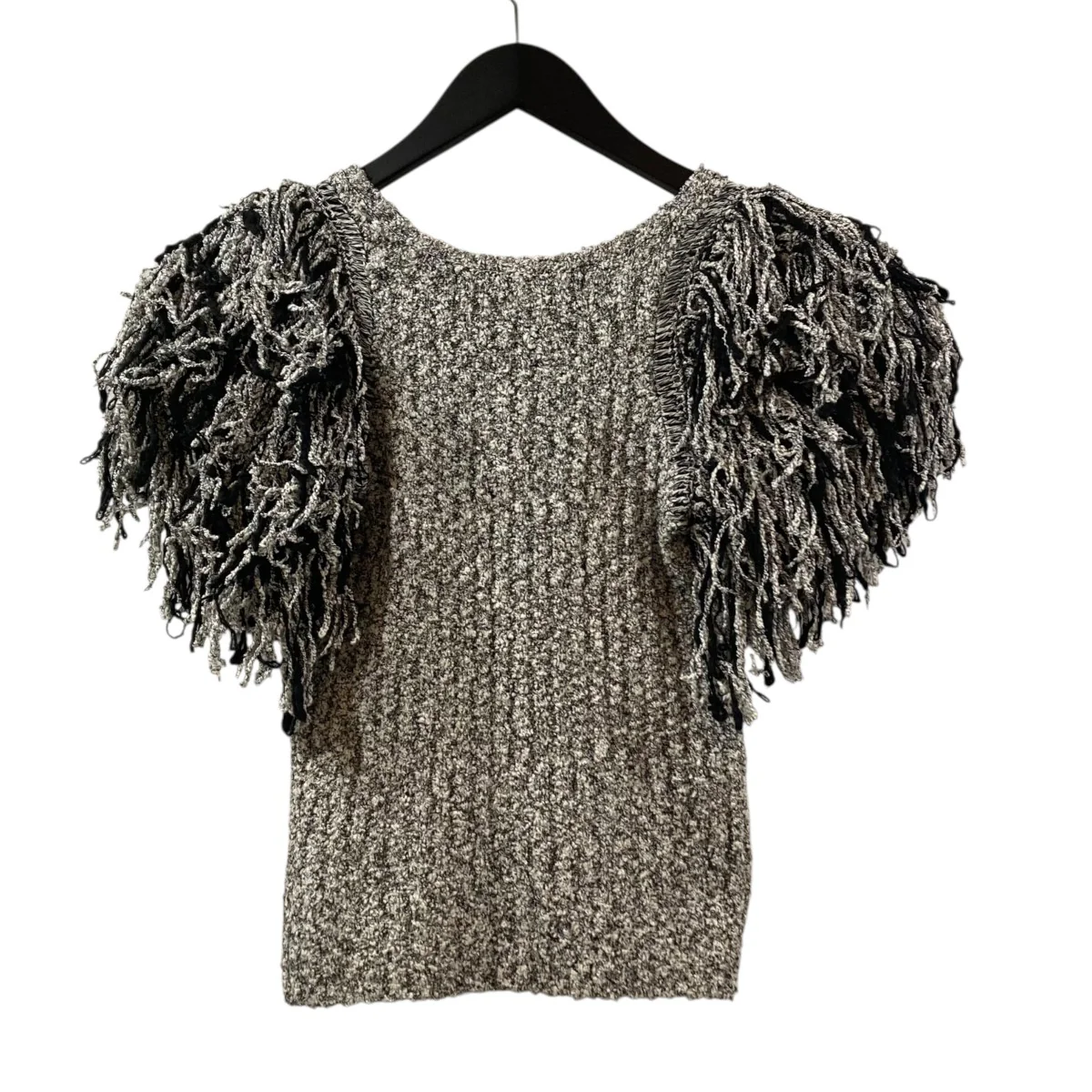 Hand Fringe Knit Topsニット0224010511 - Image 2