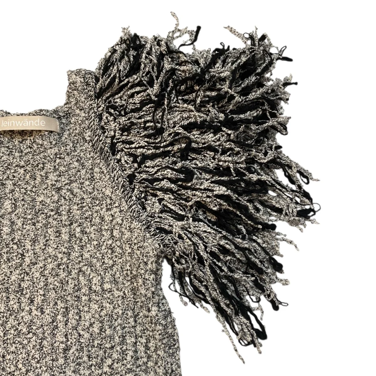 Hand Fringe Knit Topsニット0224010511 - Image 4