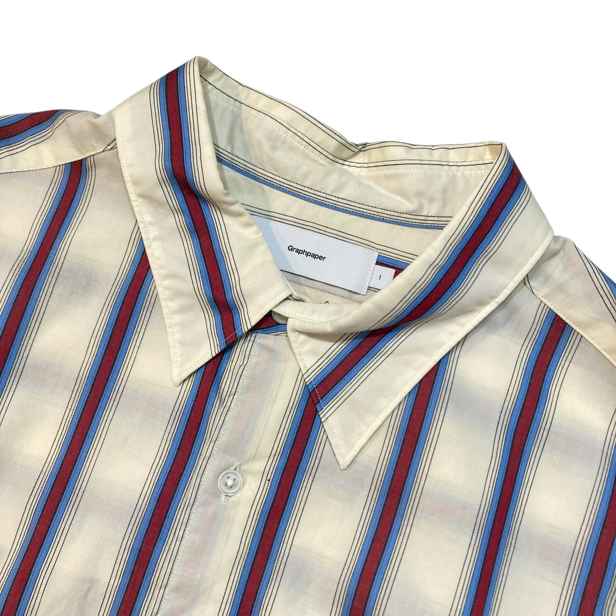 SIDOGRAS S S Oversized Regular Collar Shirt オーバーサイズ半袖シャツ GM242-50004 - Image 3