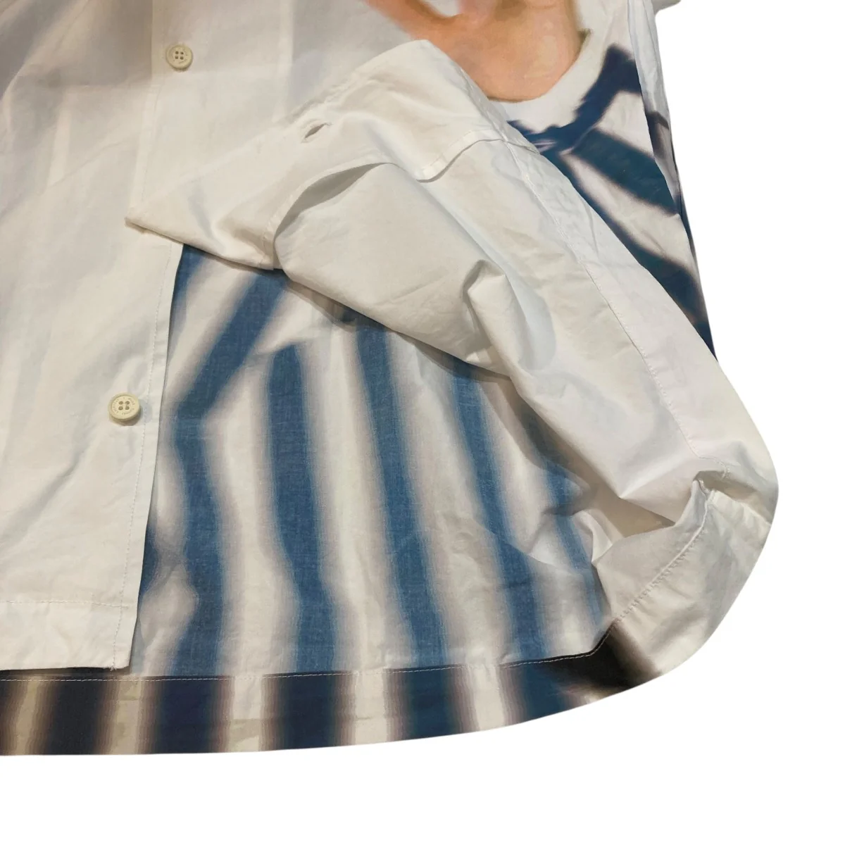 プリントショートスリーブシャツ半袖シャツPRTWXSHR022 COT073 - Image 5