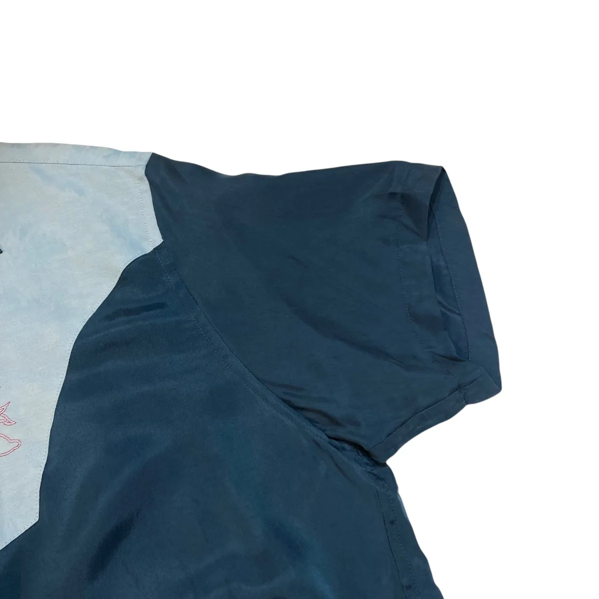 POWDERY CUPRA OPEN COLLOER SHIRTS半袖シャツA00141SH - Image 4