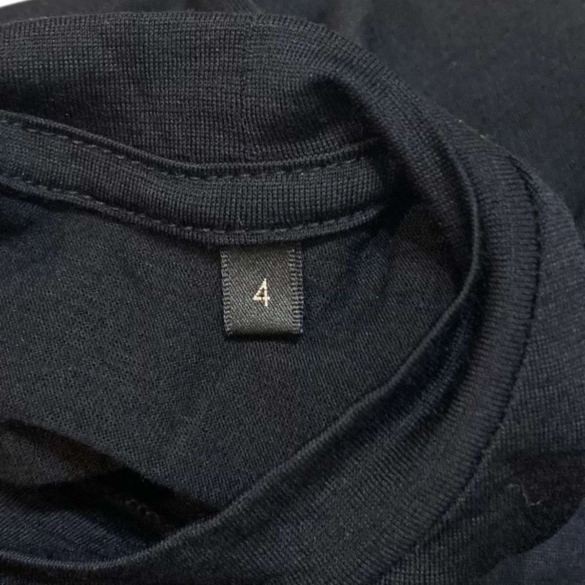 ウール天竺Tシャツ半袖TシャツV01-05007 - Image 6