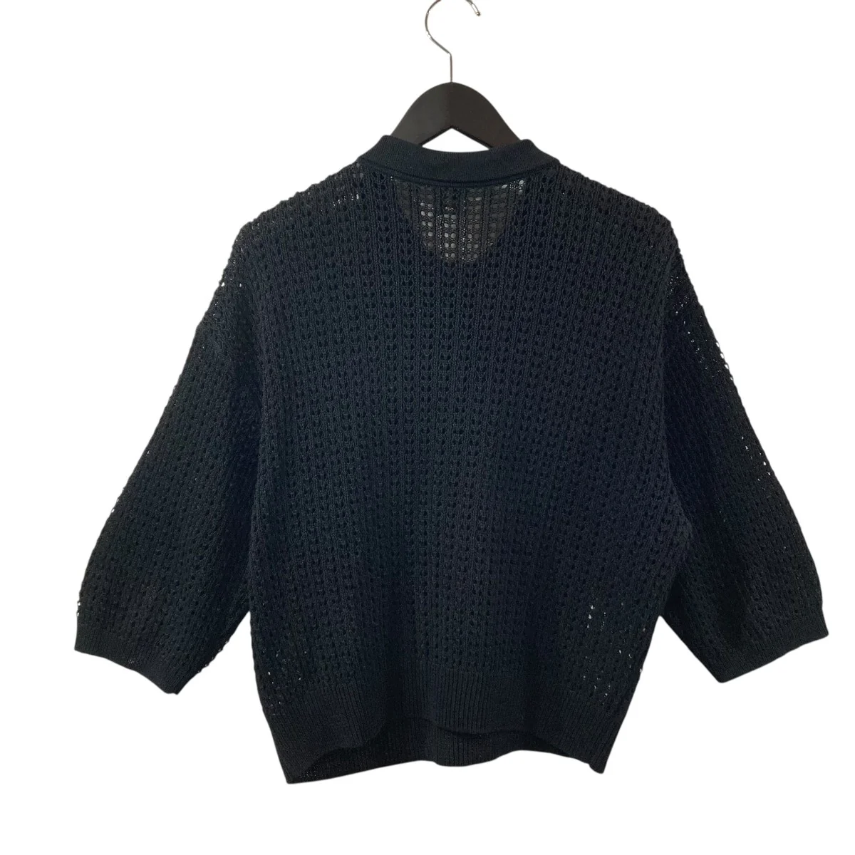 MESH SHIRT KNIT メッシュ半袖ポロシャツ 8613-299-0164 - Image 2