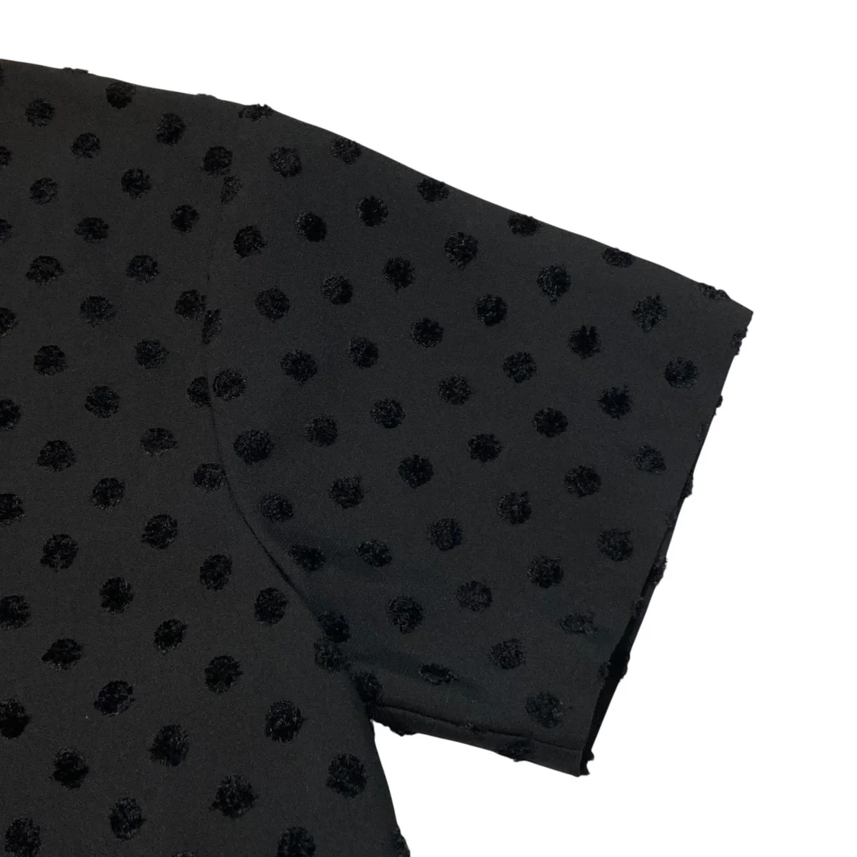 ドット クルーネックブラウス半袖Tシャツ00040-3 - Image 4